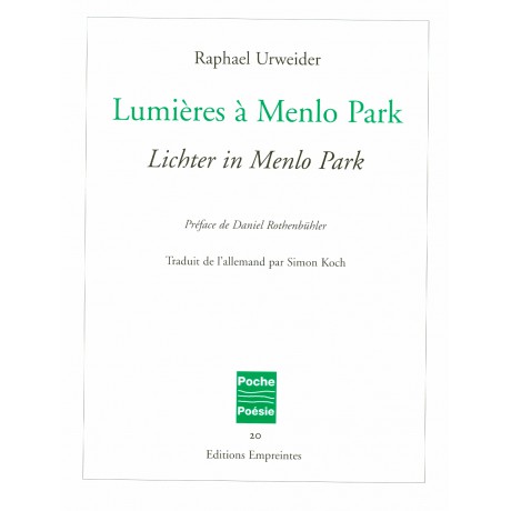 Lumières à Menlo Park, Raphael Urweider