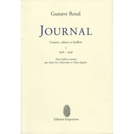 Journal, Gustave Roud