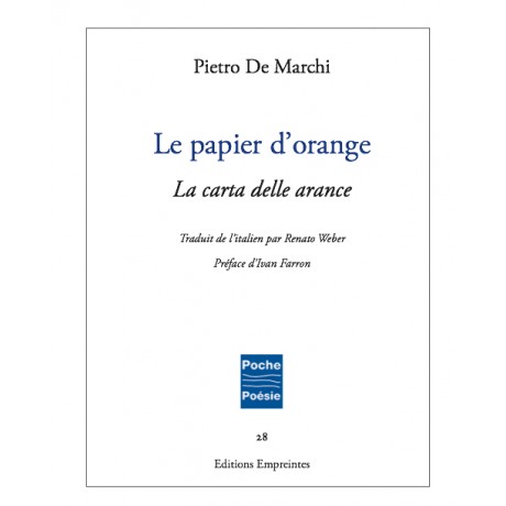 Le papier d'orange, Pietro De Marchi